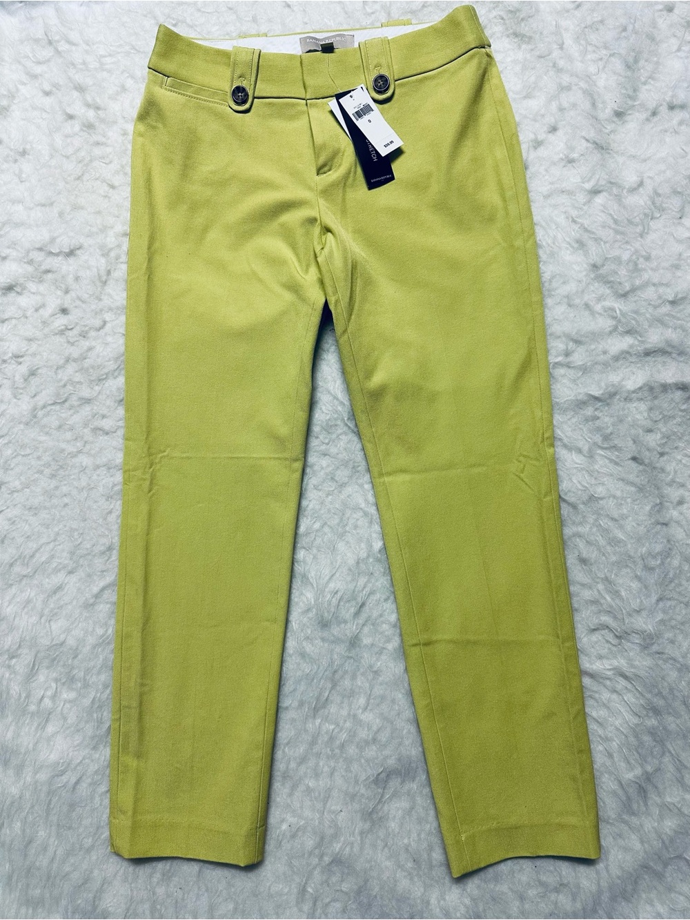 Banana Republic Lightweight Lime Chinos